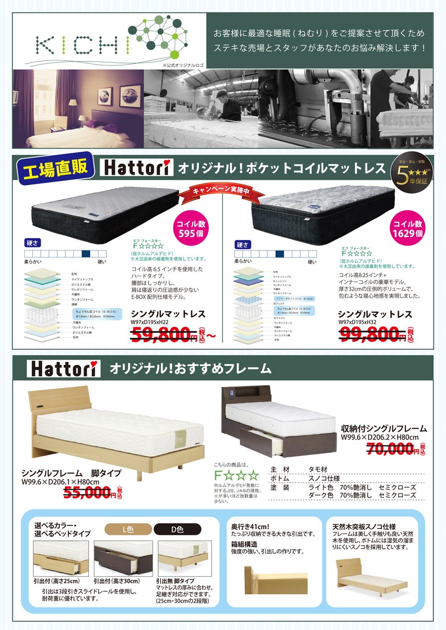 Hatoriオリジナル KICHI