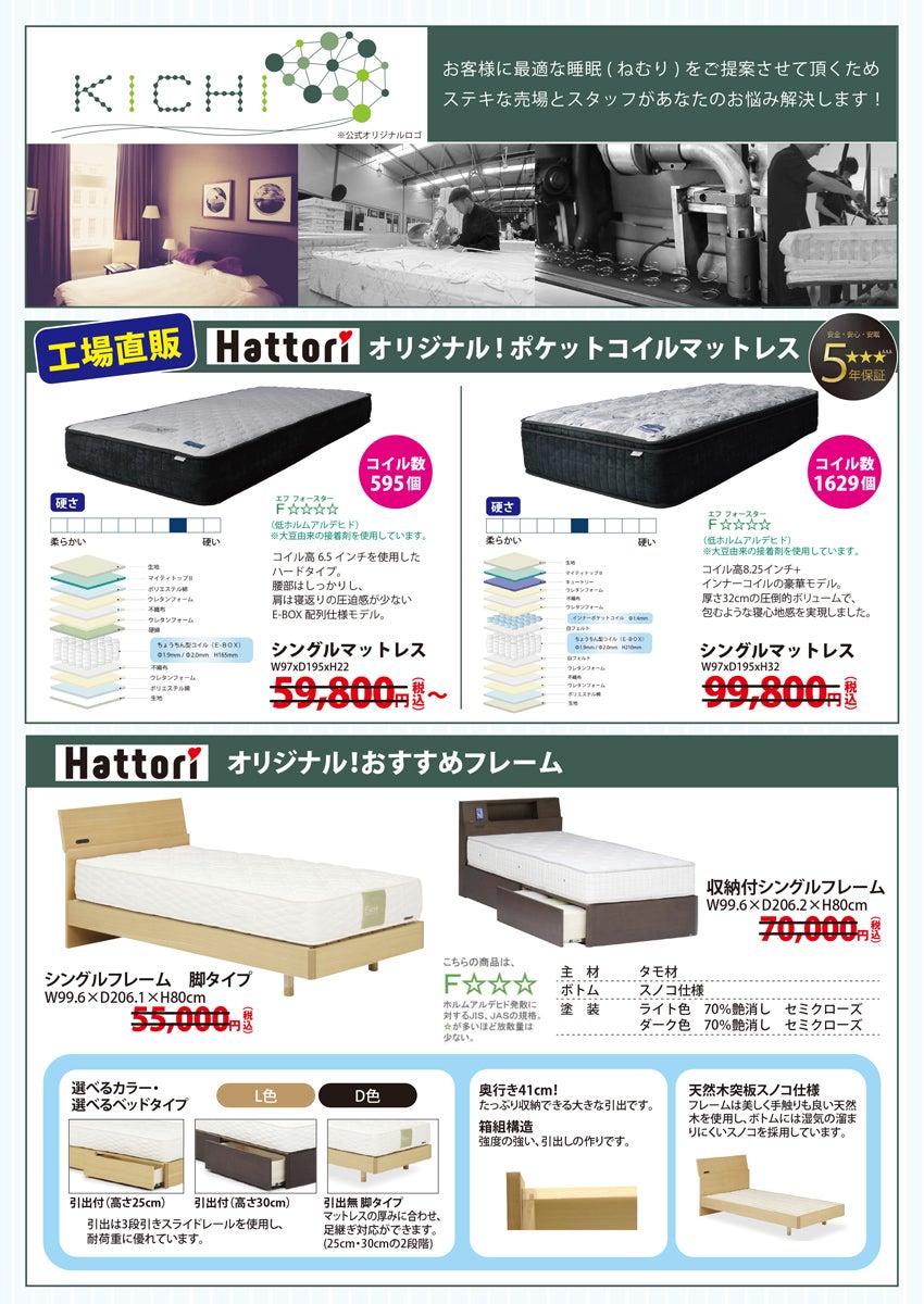 Hatoriオリジナル KICHI