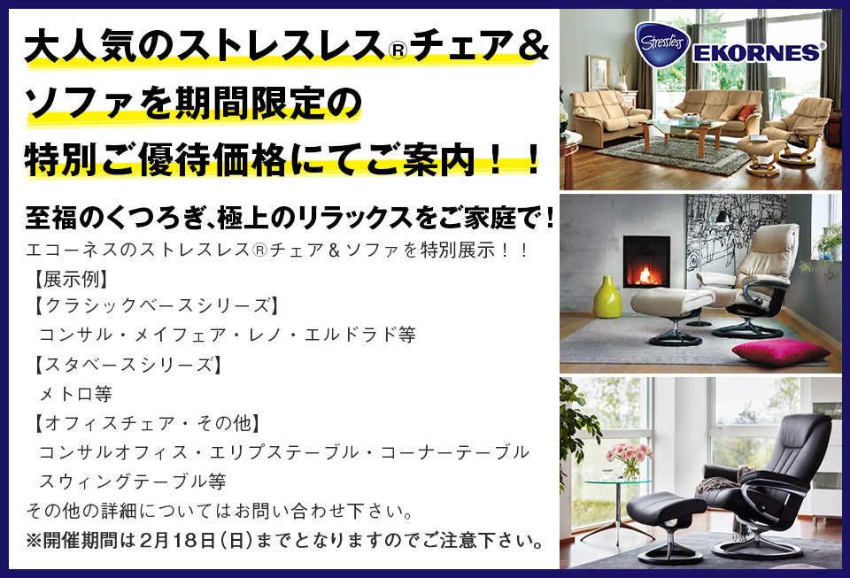 エコーネス ストレスレスチェア