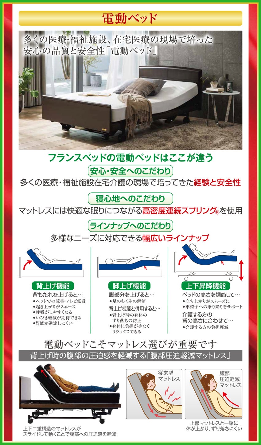 おすすめ電動ベッド