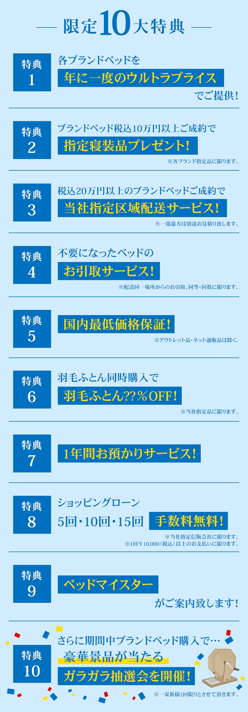 特典