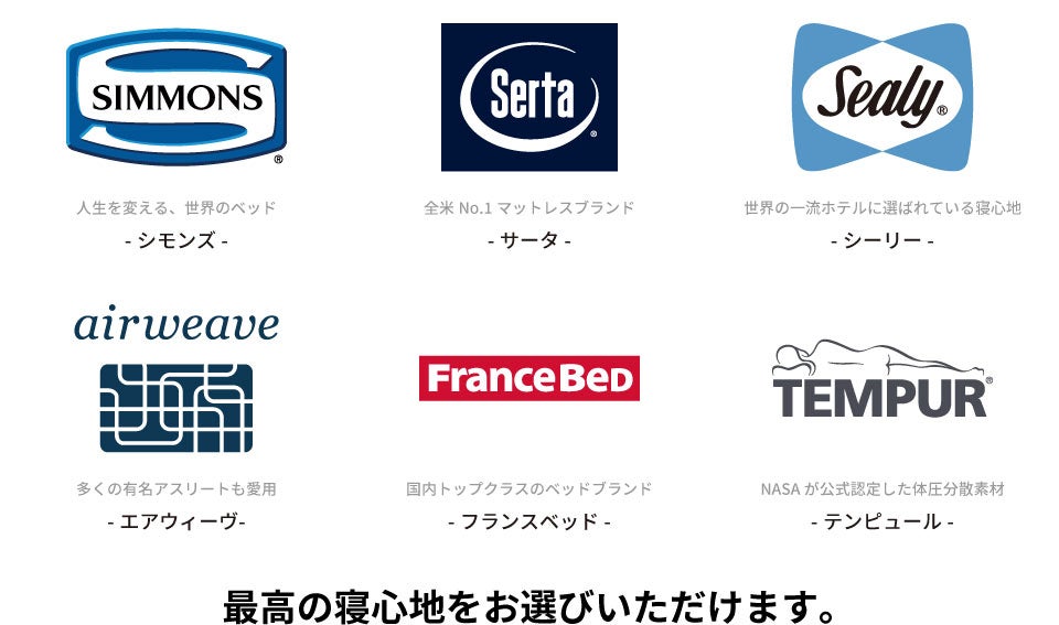 取り扱いブランド