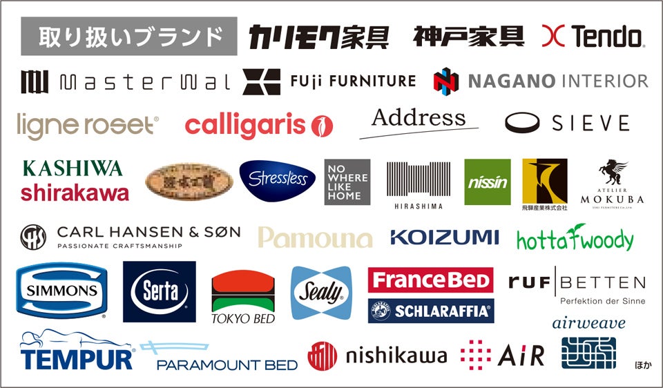 取り扱いブランド