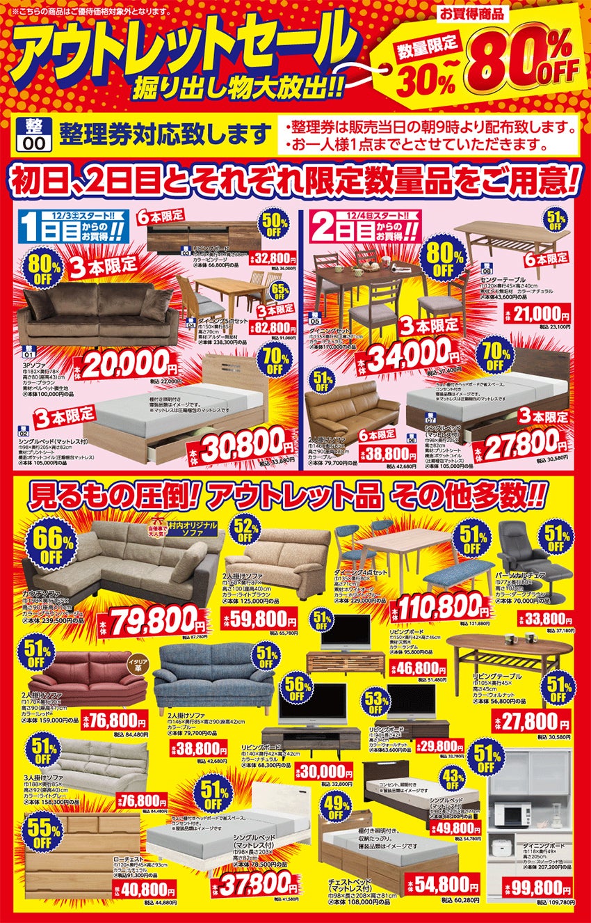 アウトレット品