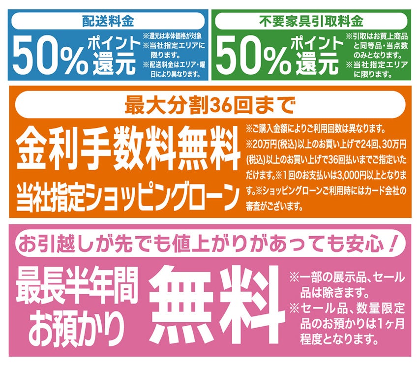 日本最大級のブランド家具専門店 家具は村内相模原 「総決算SALE」開催