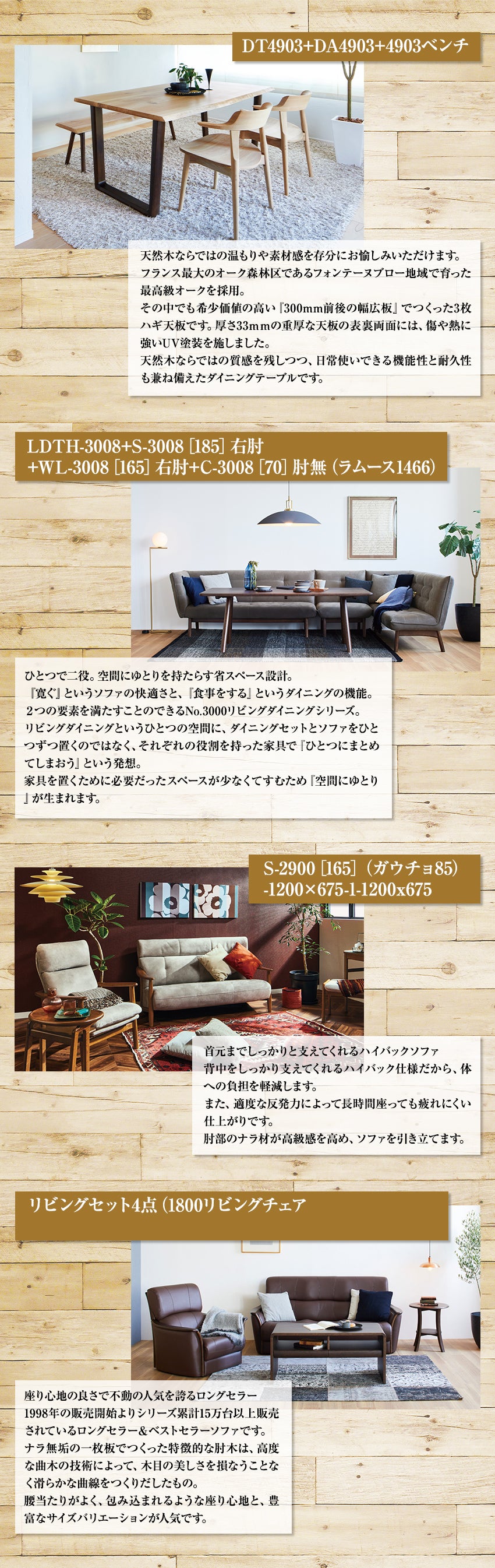 取扱商品 ラインナップ