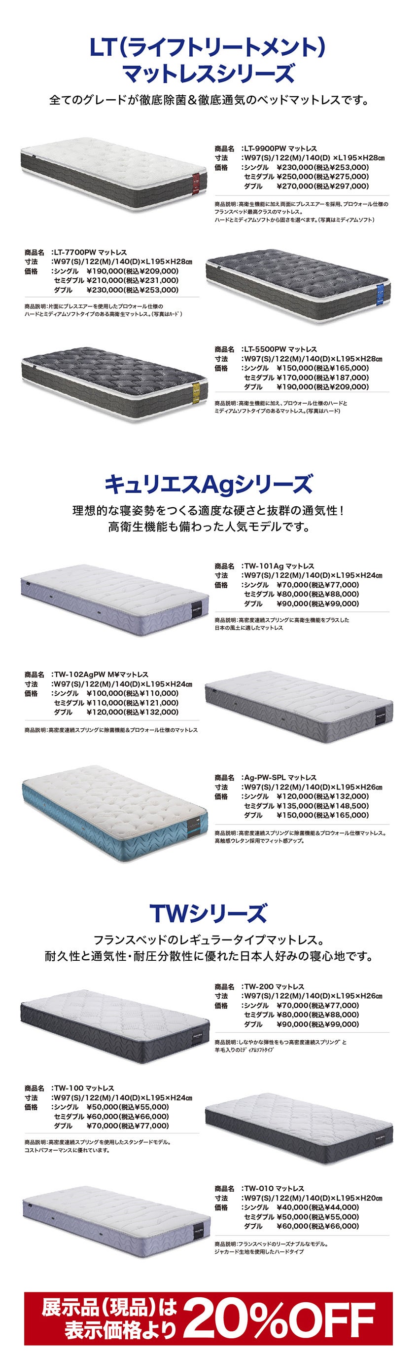 マットレス紹介