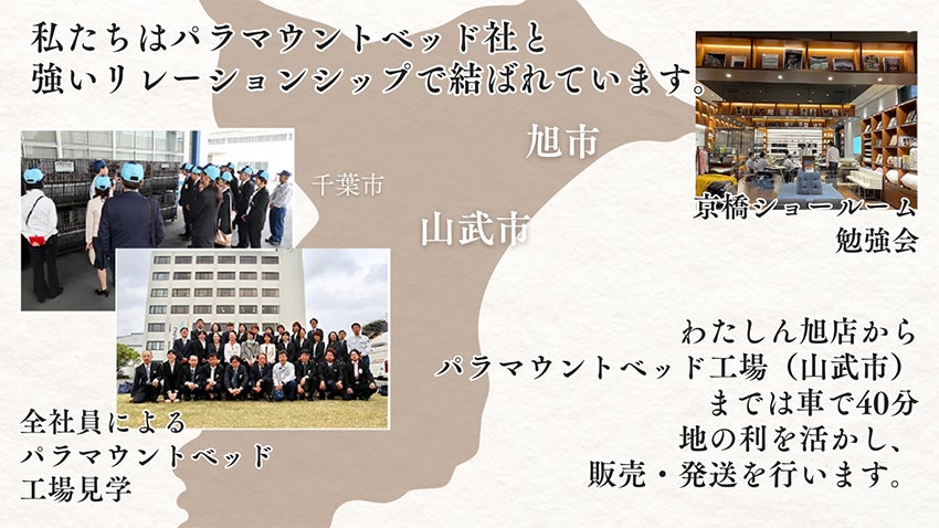 眠りの専門店「わたしん」