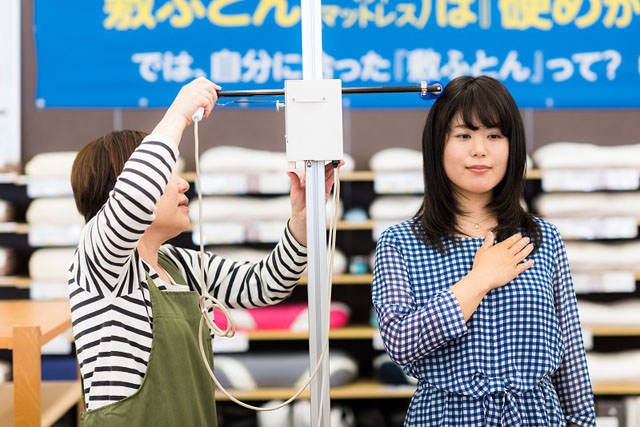 日本第１号！西川さんと共同開発した立位測定器！