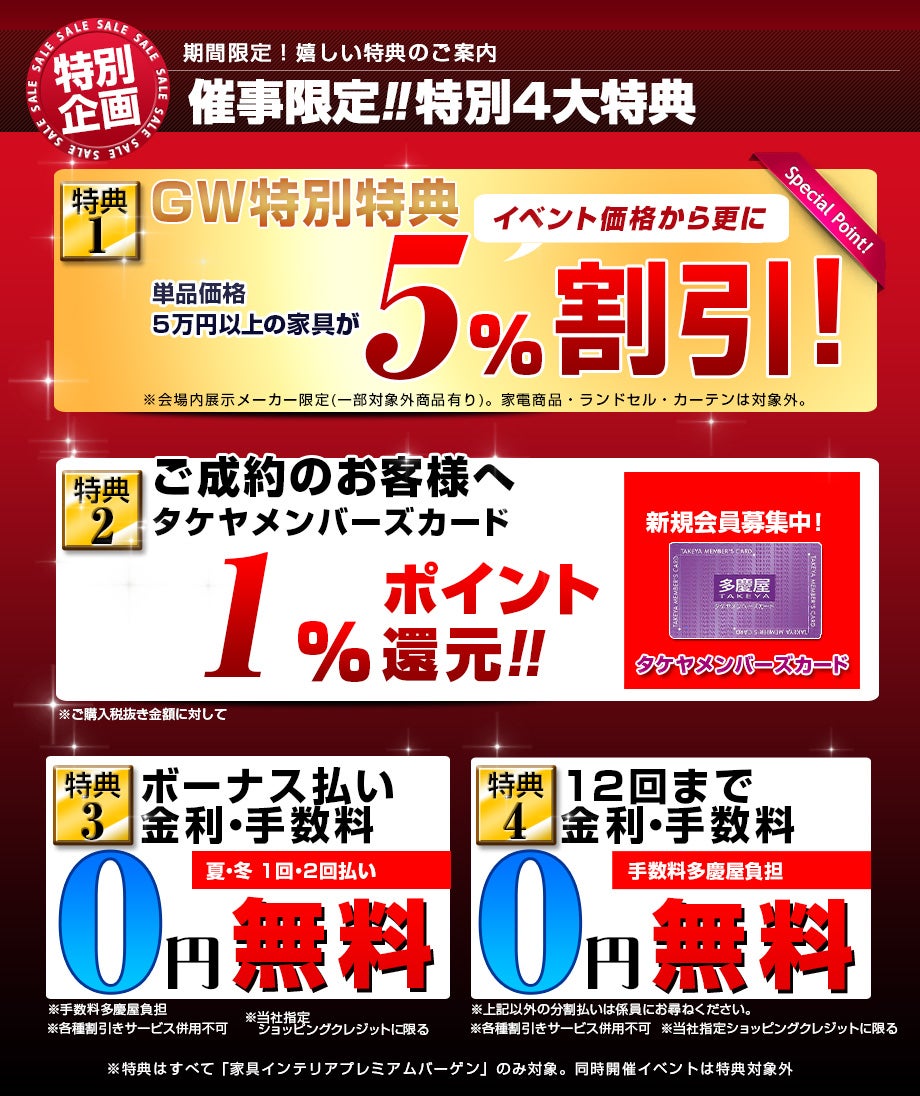 イベント参加特典