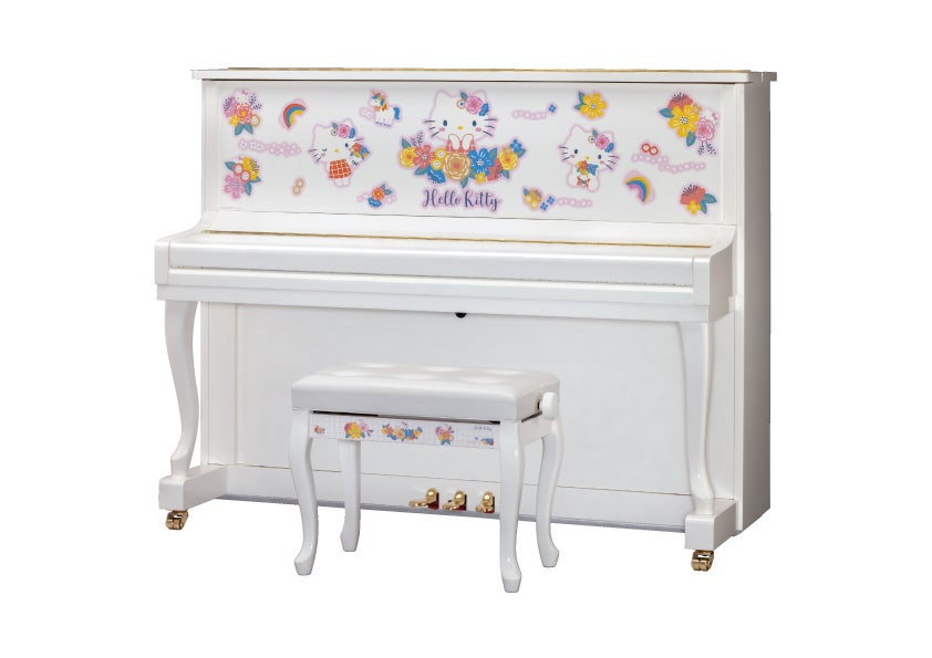 HELLO KITTY PIANO　北欧フラワー KTY5B