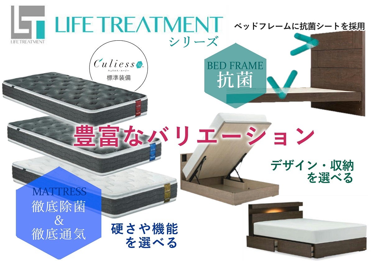 フランスベッドのフラッグシップマットレス「ライフトリートメント」