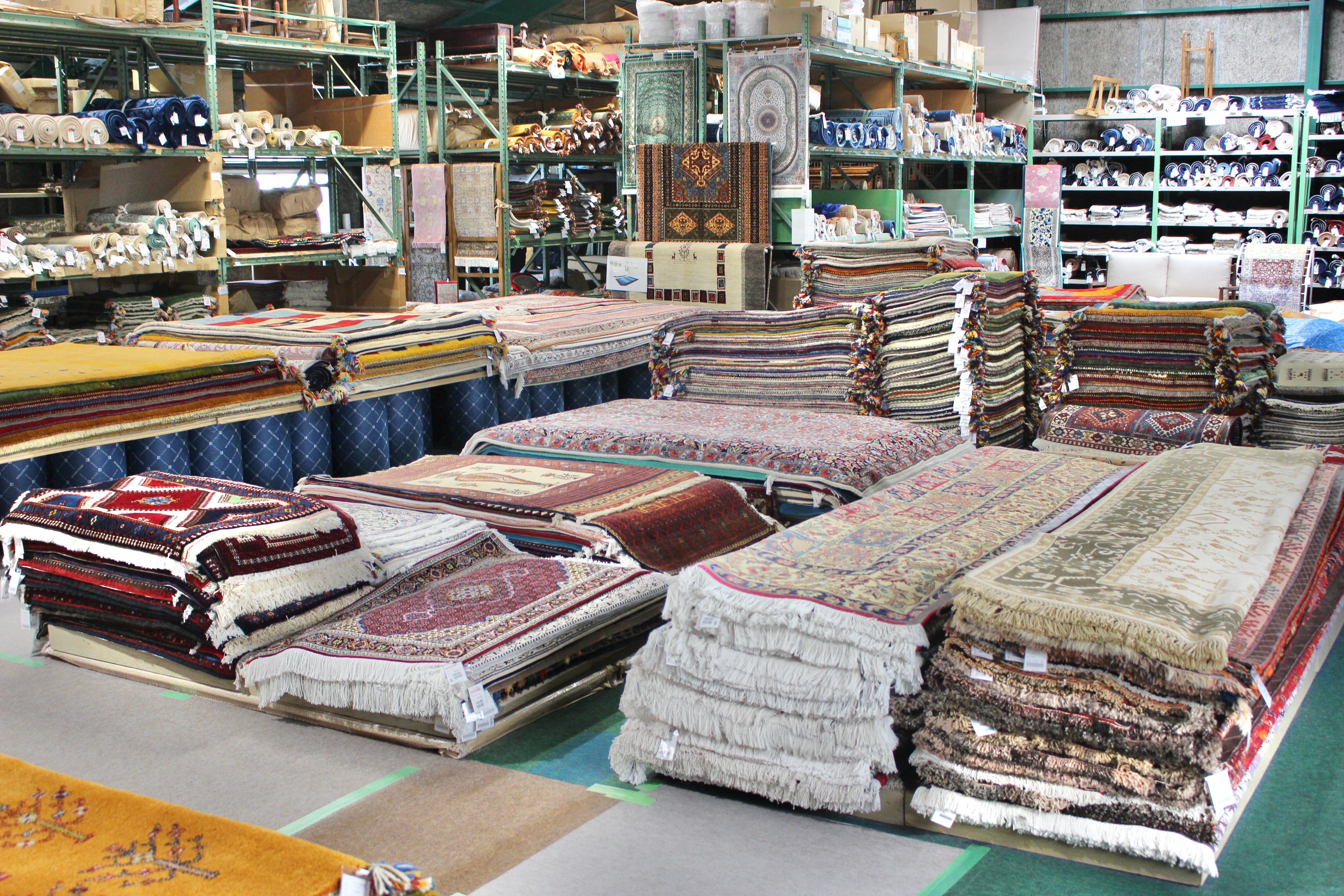 複雑な絨毯の世界。
