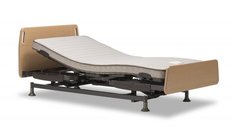 フランスベッドの電動ベッドはモーター数をお選び頂け、背や脚などそれぞれを独立して可動させることも可能です。