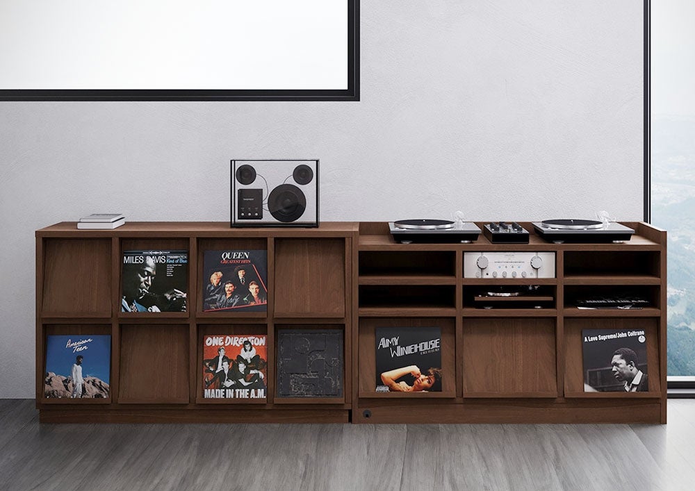 KOROVA RECORD RACK ／ DJ BOOTH（コローバ レコードラック／DJブース）