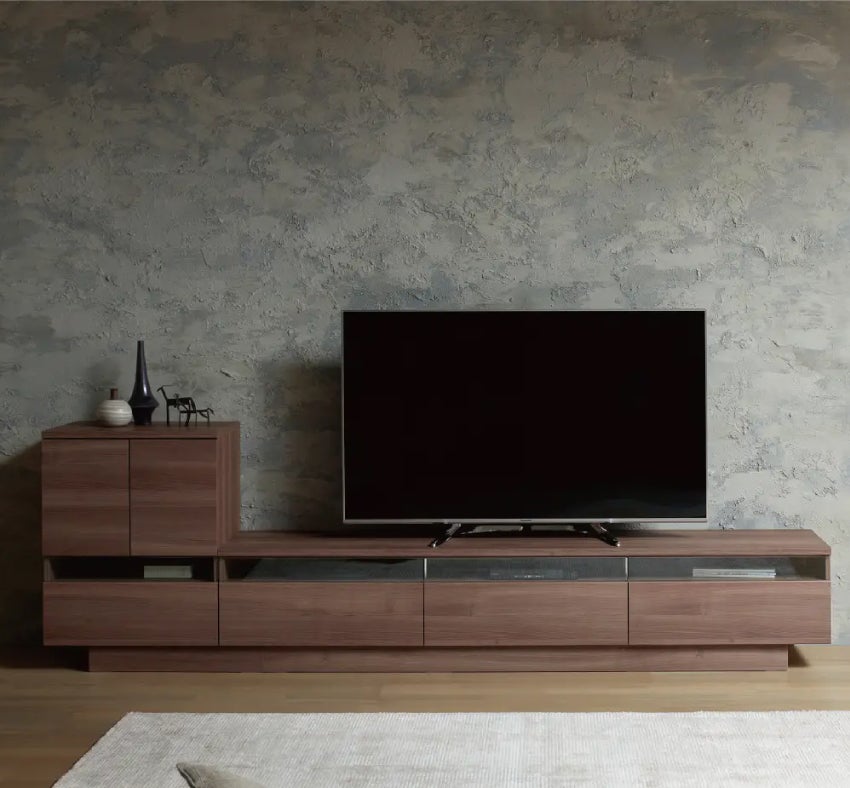 軽快で統一感のあるシンプル
モダンなテレビボード「RD」