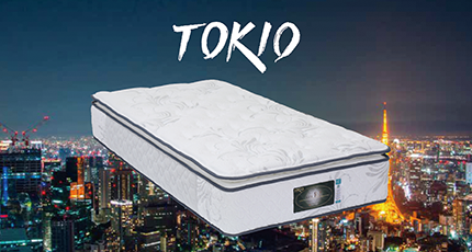腰に優しく、寝返りしやすいマットレス
「ＴＯＫＩＯ トキオ」シリーズ