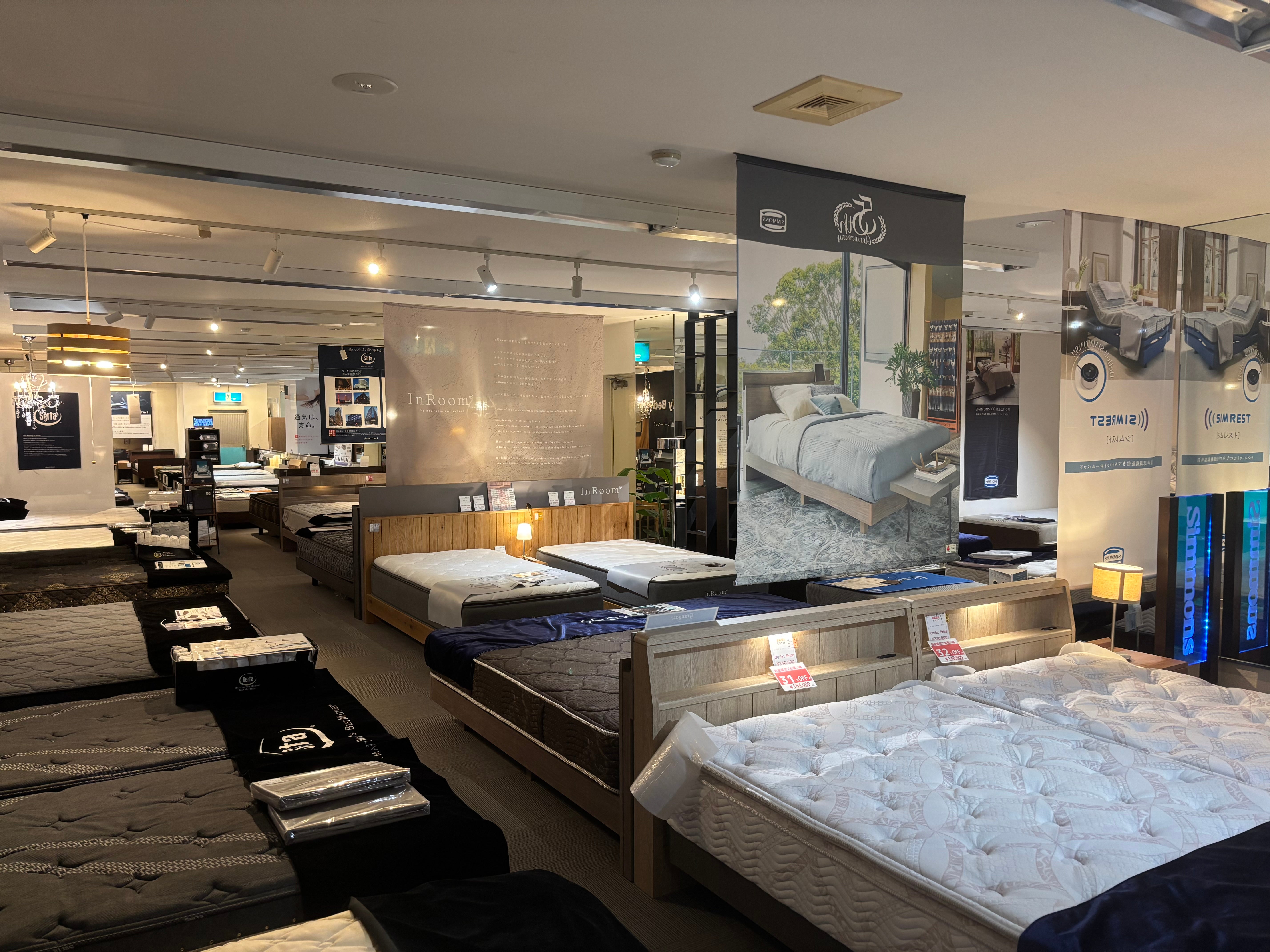 当店自慢のアウトレットベッドが大量入荷！