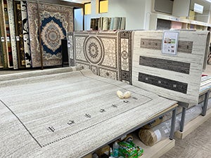 カーペット売り場の画像