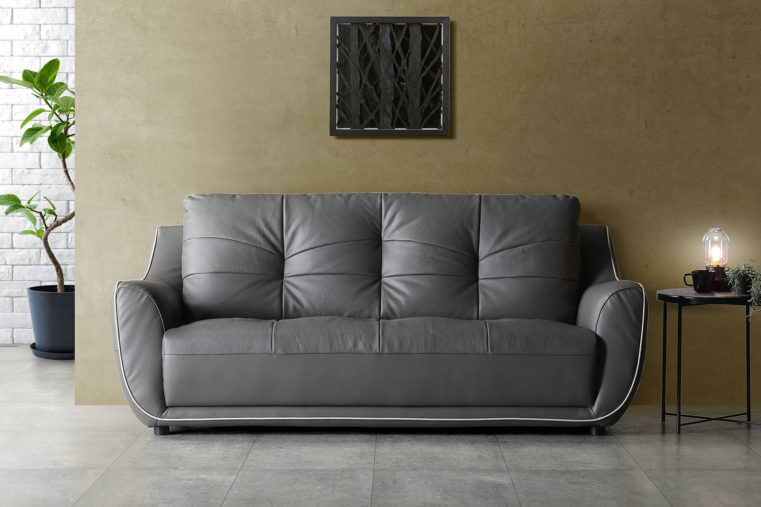 【新商品】イタリア製本革のソファ