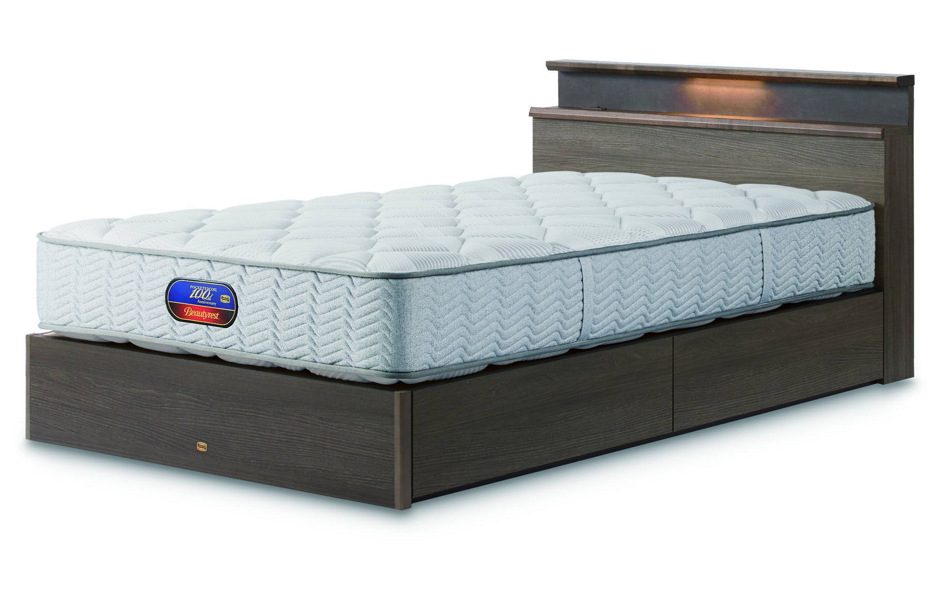 シングルベッド　6.5インチ
ポケットコイルマットレス付き
W98 ｘL211xHB82 CM
税込170,000円