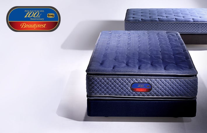 Beautyrest 100th 記念モデル「7.5インチ両面ピロートップ」