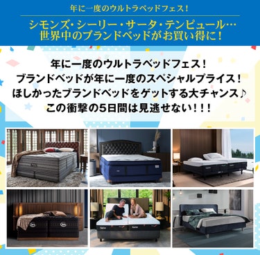 MeTHEMe店の日本ベッド・パラマウントも