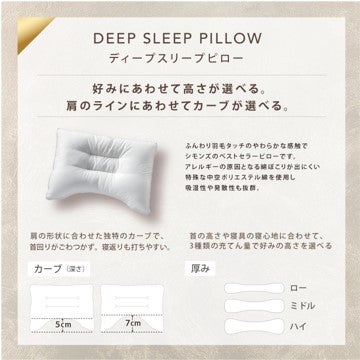 ショールームでは枕も全種類取り揃えております。