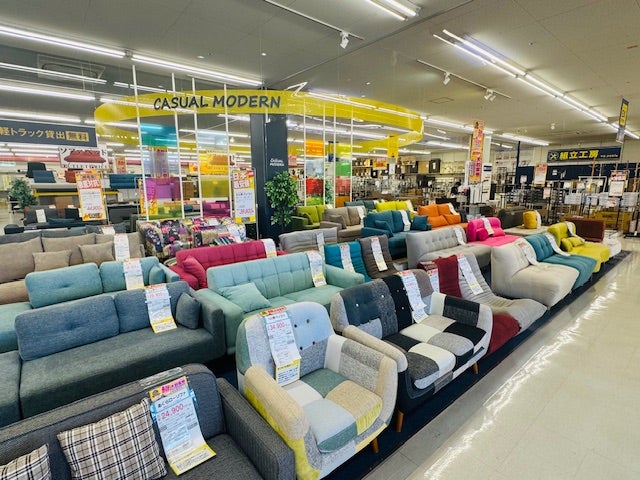 ソファ展示数が５００台！超特価ソファが種類豊富に大集合！