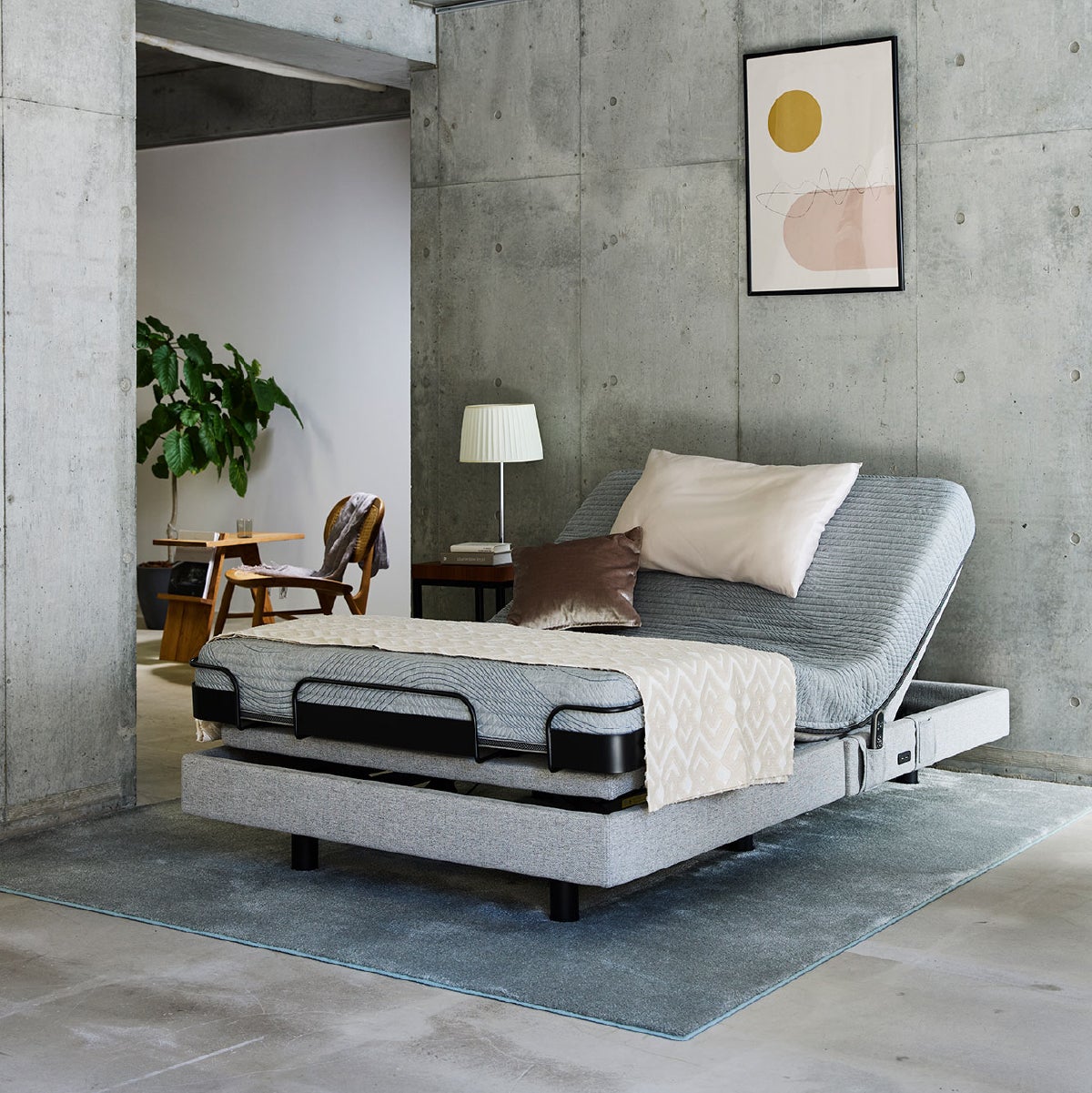 新シリーズのリクライニングベッド