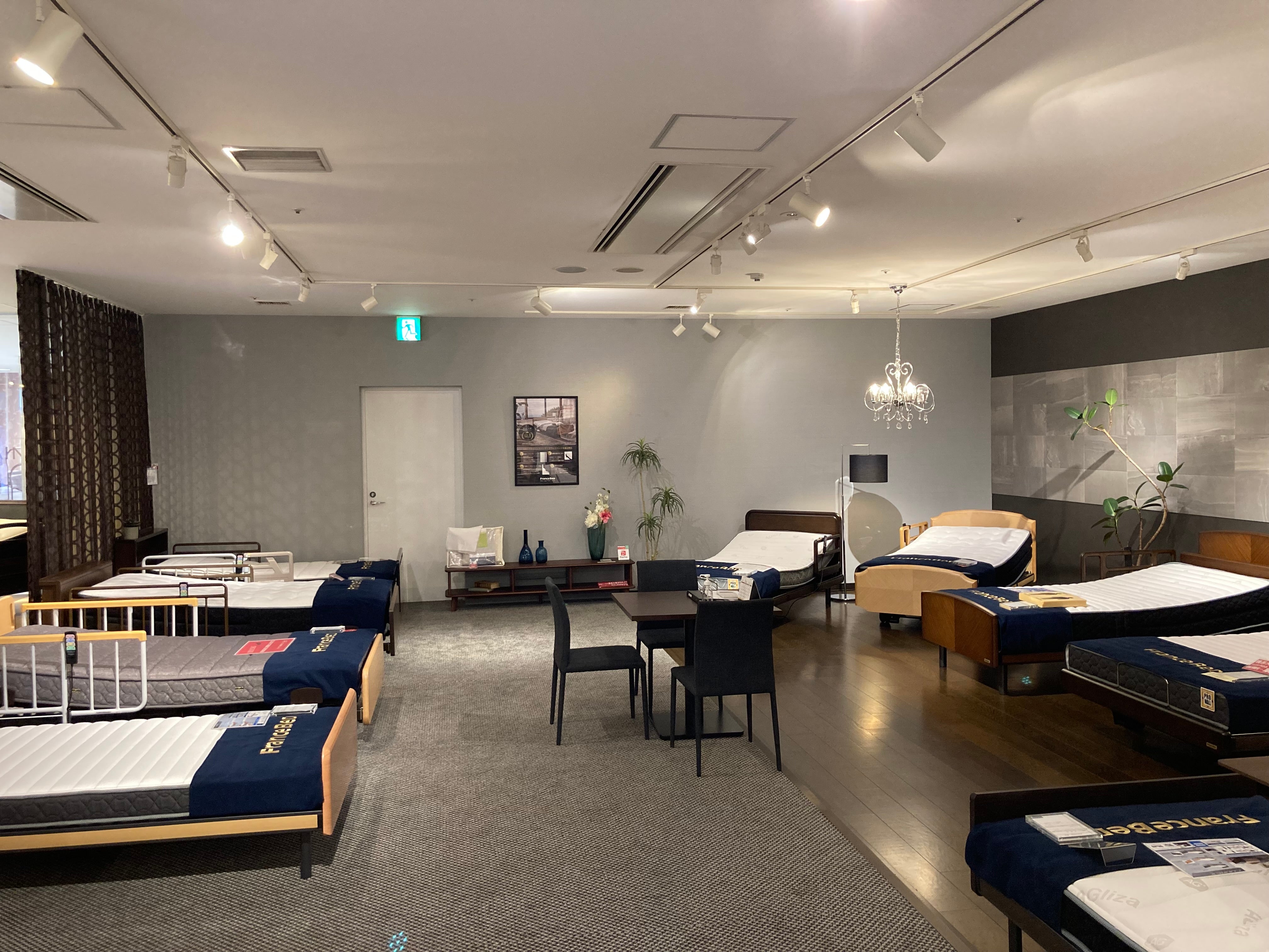 電動ベッド体感コーナー
