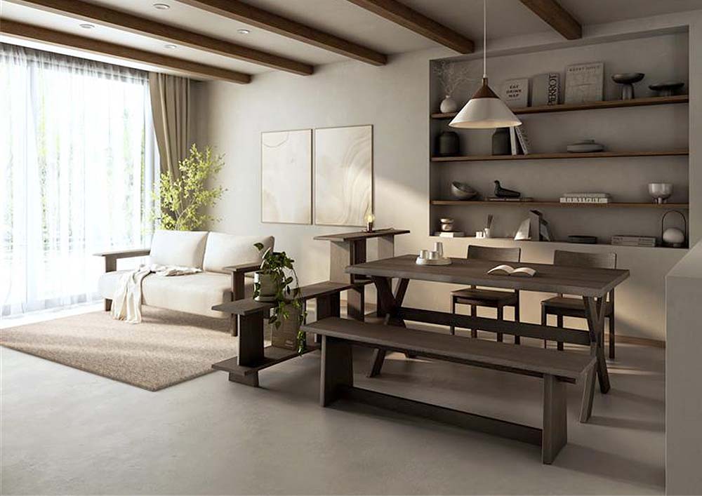 木を知り、暮らしを刻む。
往年の意匠を受け継いだ「RUSKA（ルスカ）」