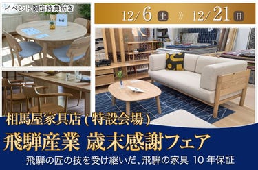 飛騨産業 歳末感謝フェア