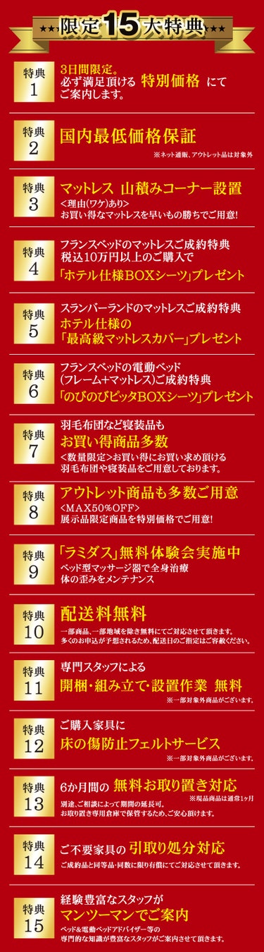日本を代表するベッドメーカー"フランスベッド"