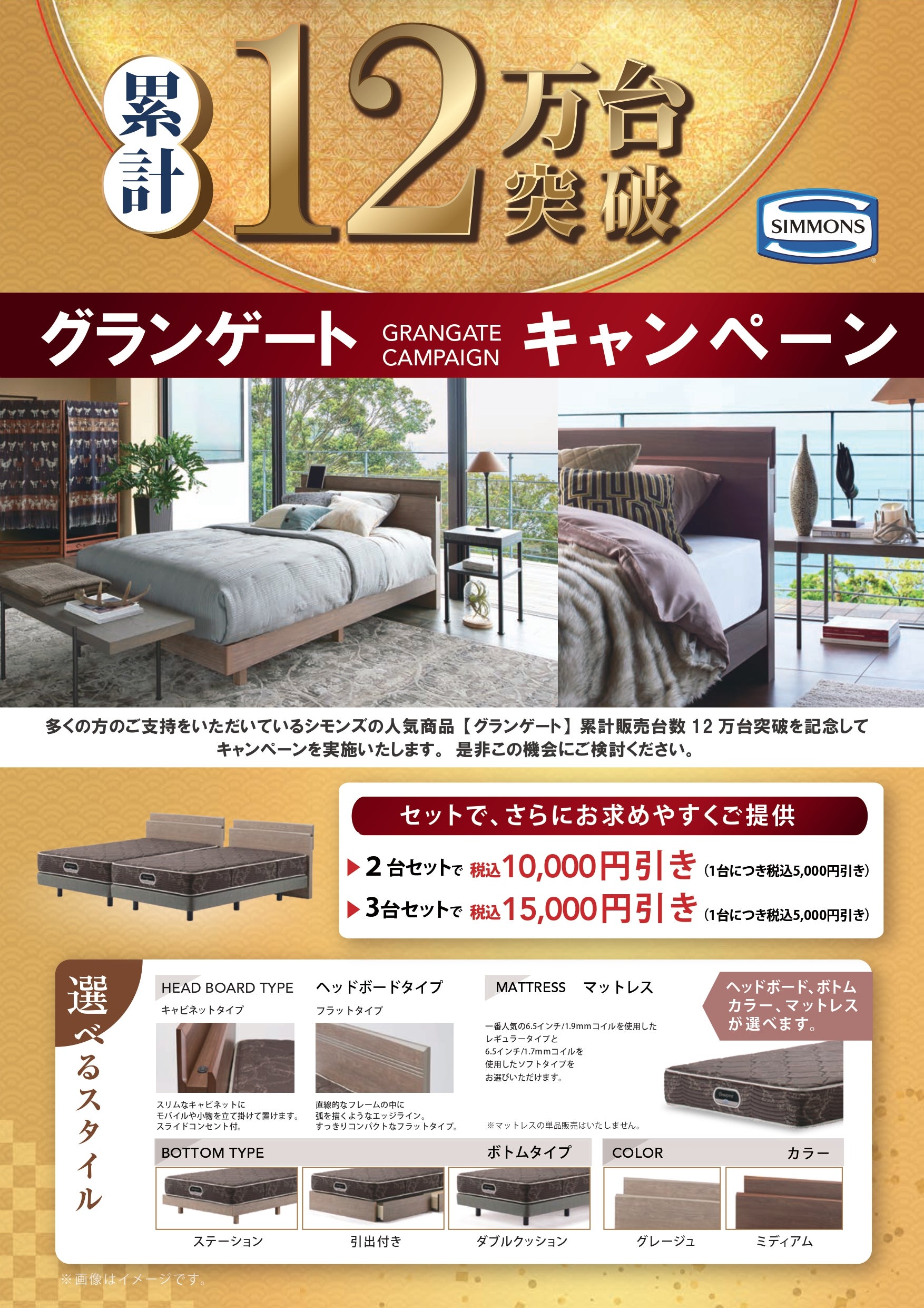 累計12万台突破
グランゲートキャンペーン