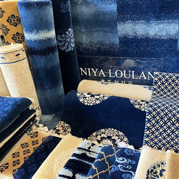 藍染絨毯アウトレットSALE！
