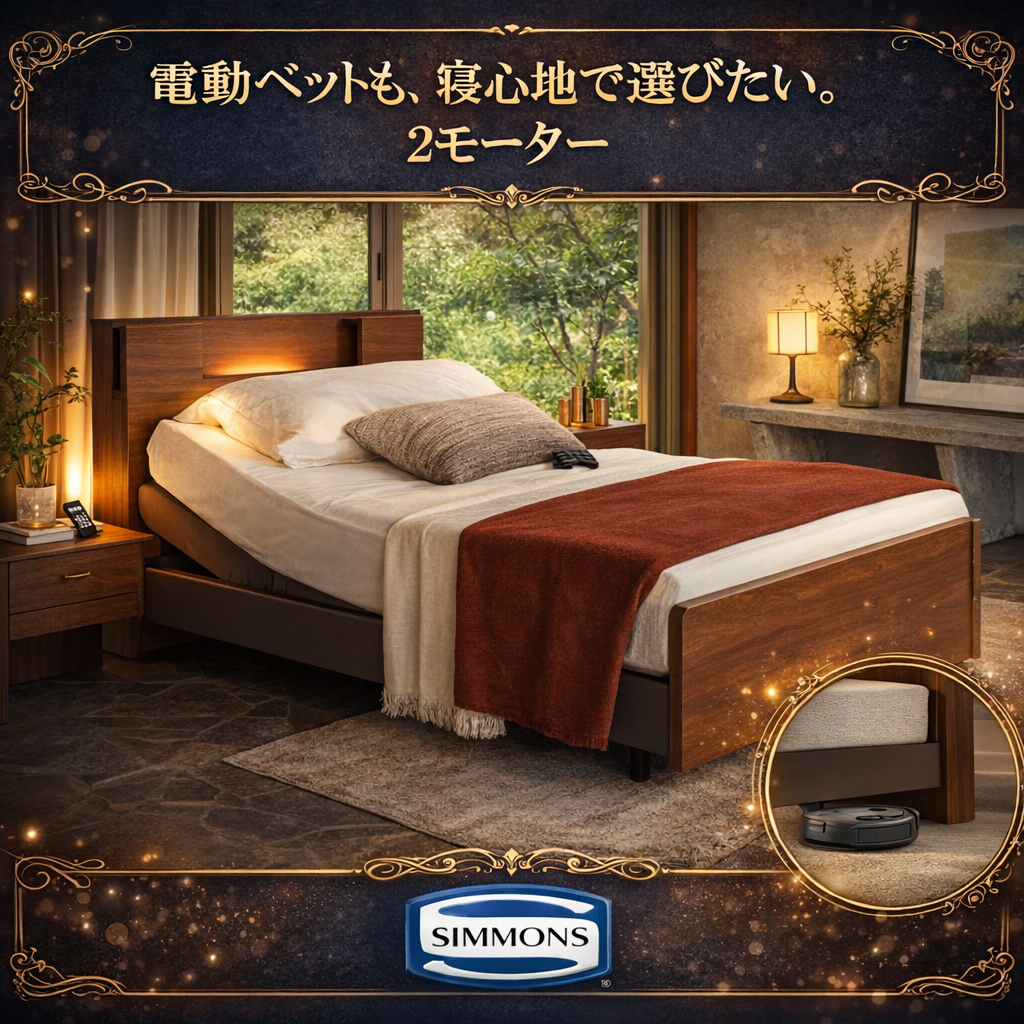 シモンズマイスター ＆ 睡眠改善インストラクターがおススメするシモンズベット⭐