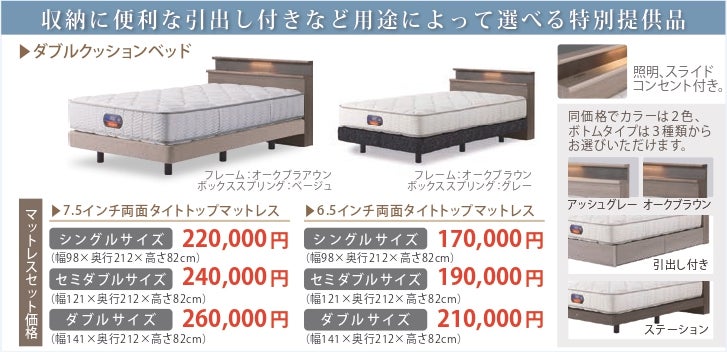お買得なセール商品も多数展示