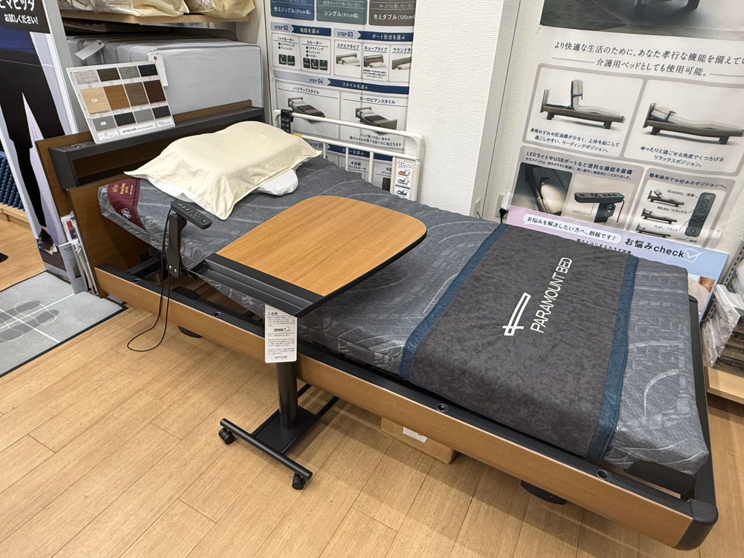 オプション品の実物確認