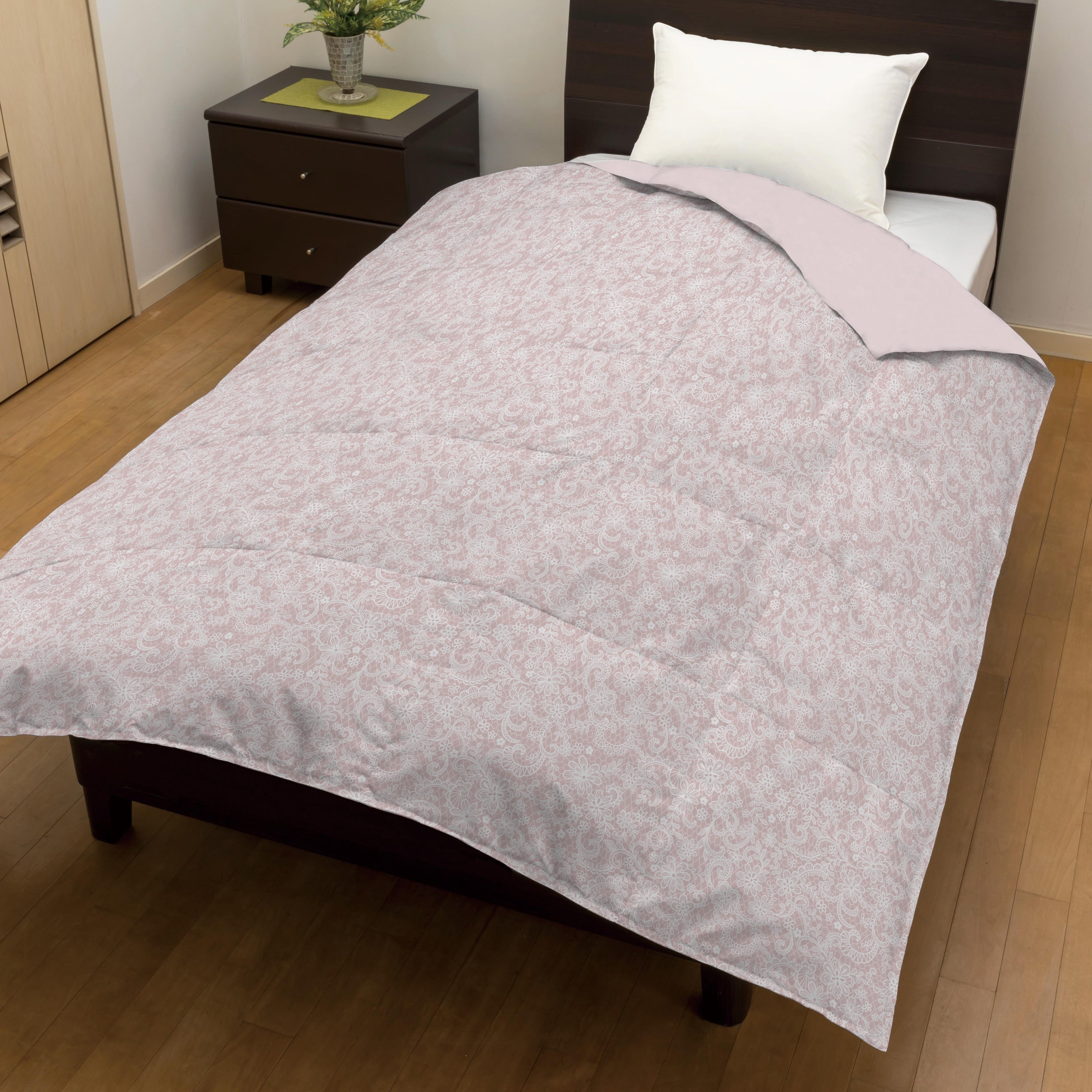 【洗える】羽毛肌掛けふとん　税込￥5,940 　ダックダウン50％　0.25kg