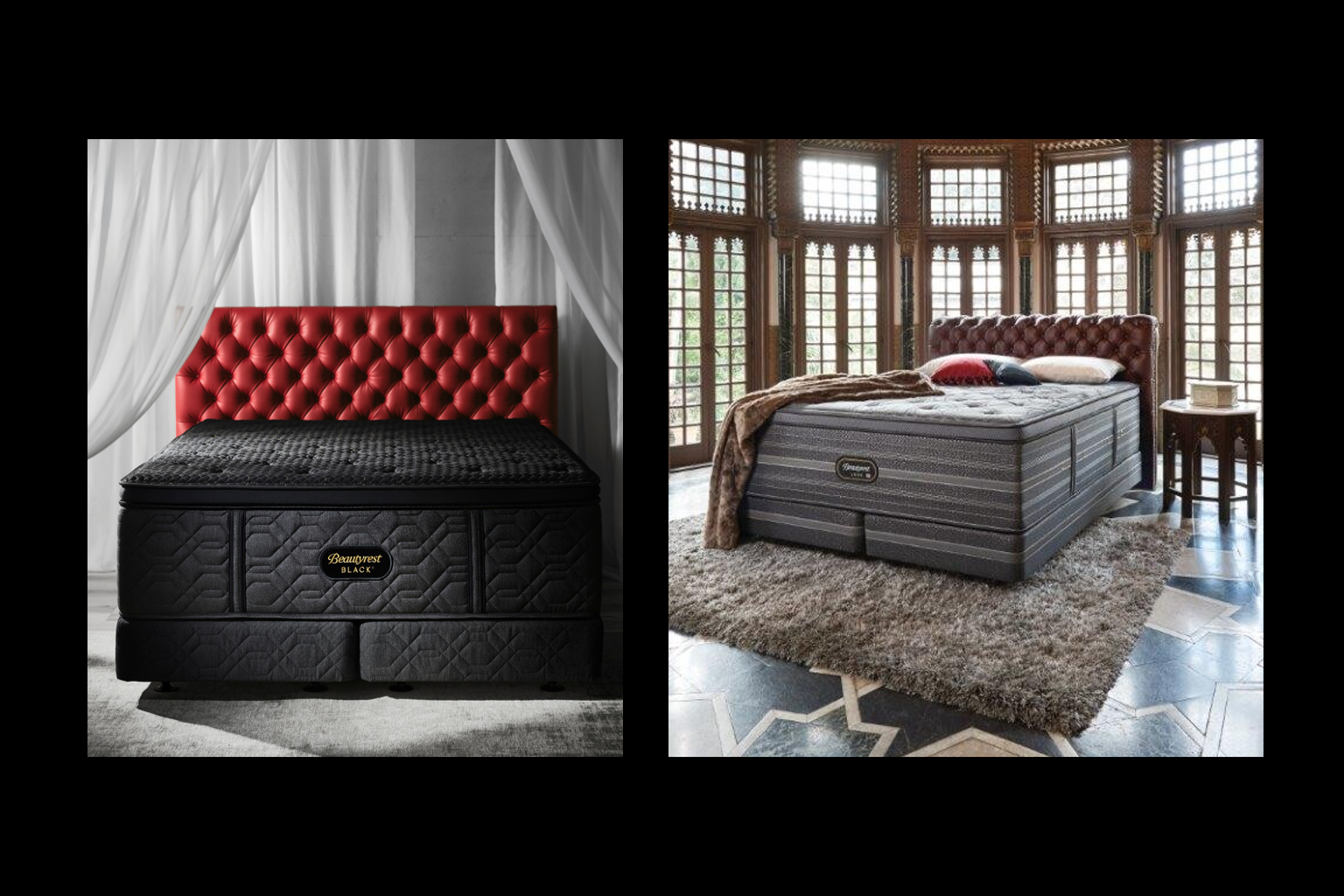 シモンズの技術の集結、「Beautyrest Black」「リュクス」シリーズも展示!!