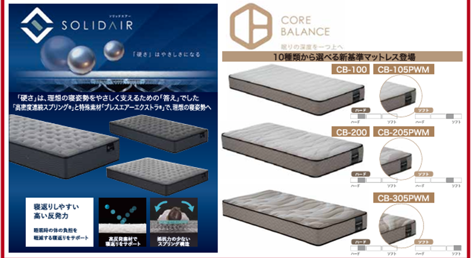 新型マットレス