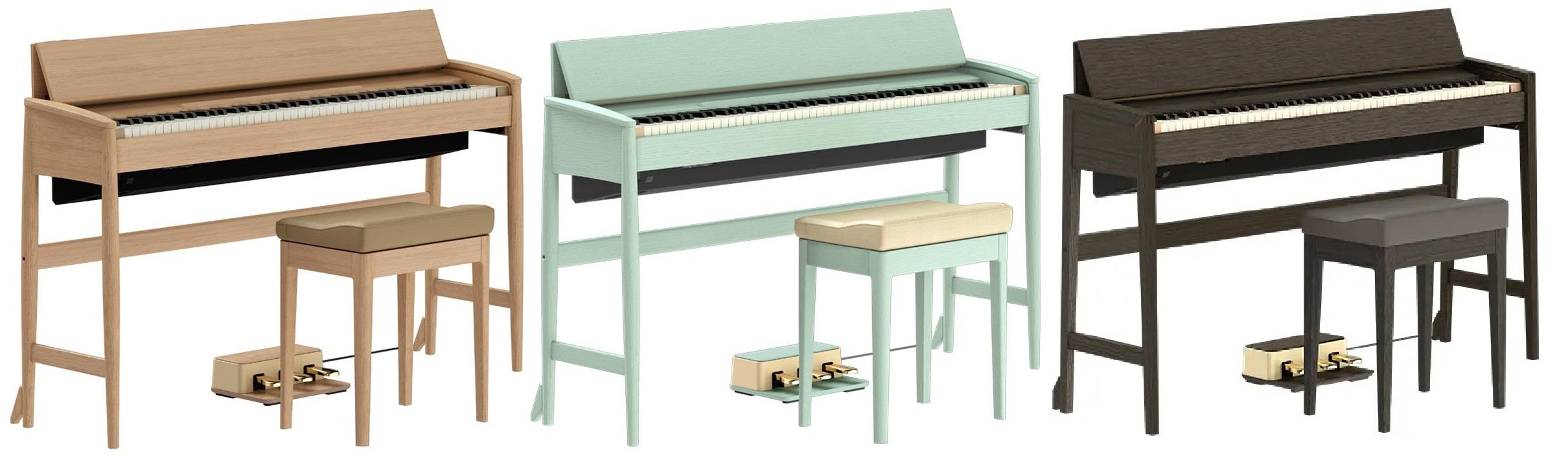 ①大人気 きよら（Roland×カリモク）複数カラー展示