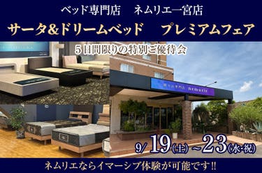 サータ＆ドリームベッド　プレミアムフェア