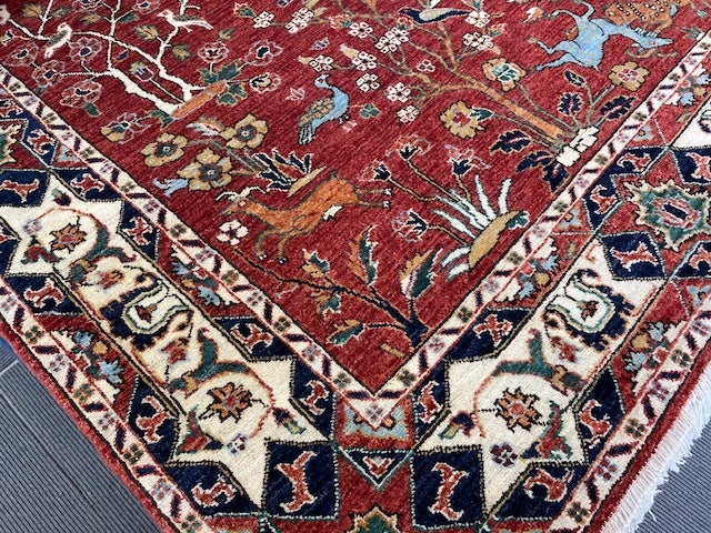 Pakistan　Rug
　　【アニマル　ラグ柄】