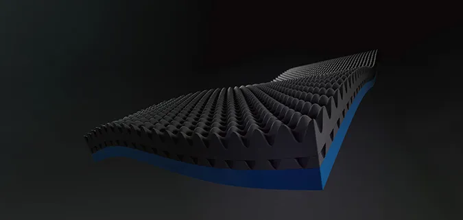 ムアツマットレスのイメージ図