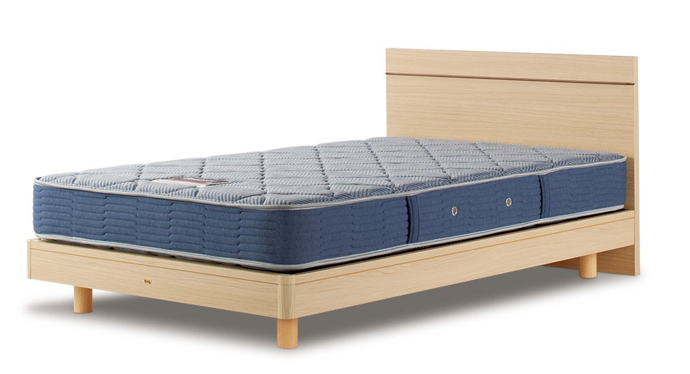 シングルベッド　フラットⅡ　ステーション　マットレス付き　W98×L199×HB83㎝　税込236,500円