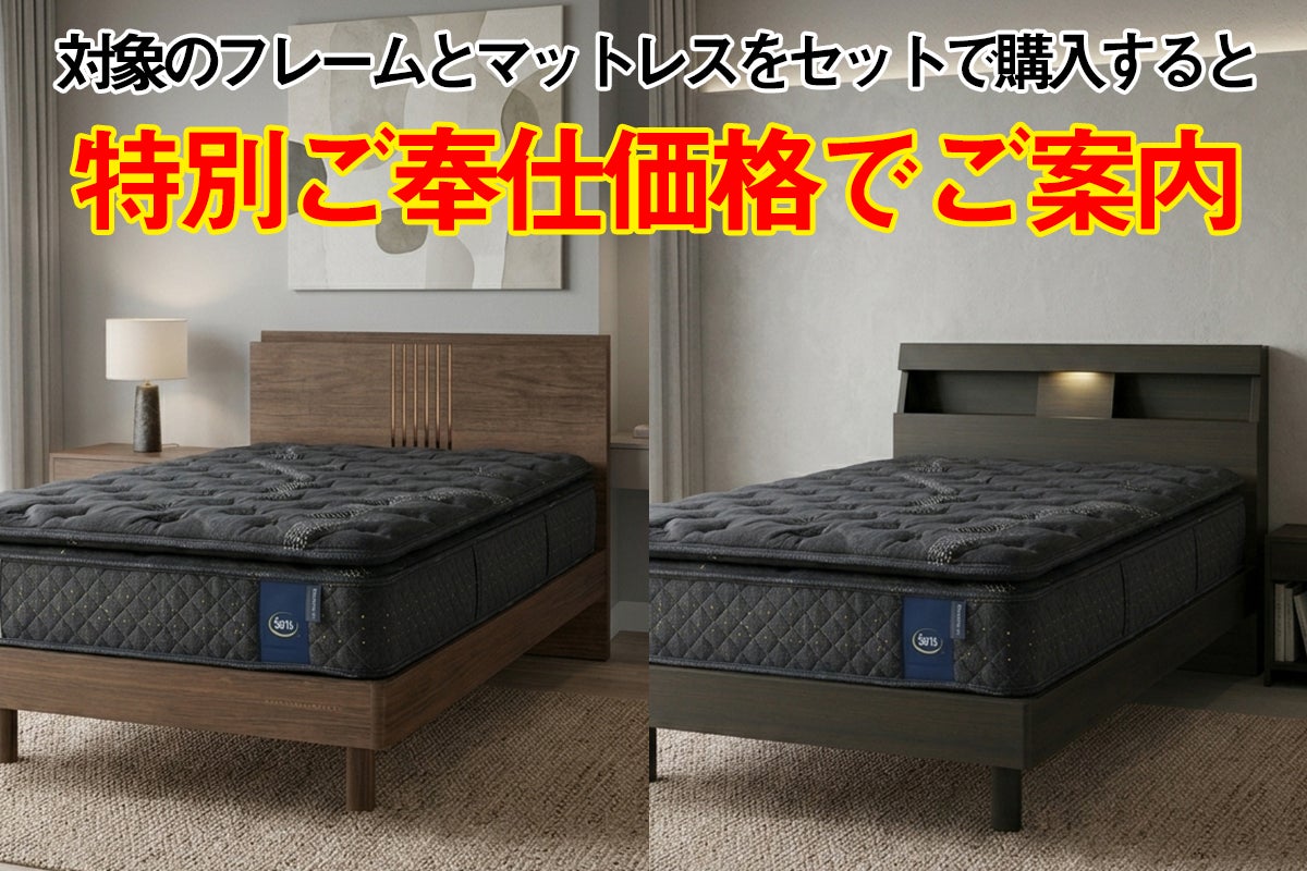 セットで購入すると特別ご奉仕価格でご案内！