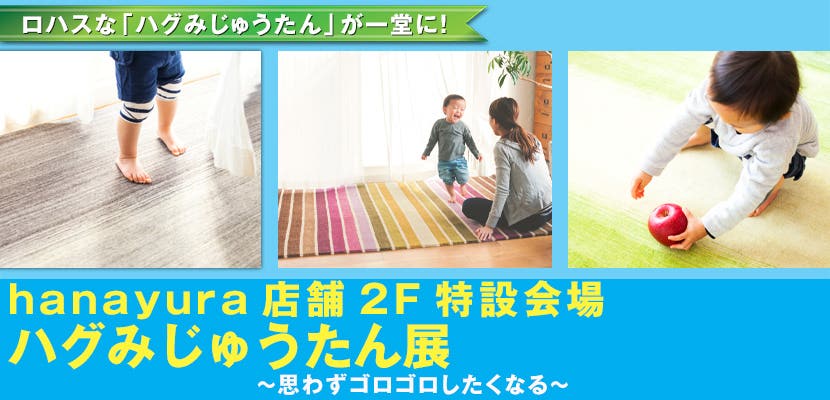 ハグみじゅうたん展